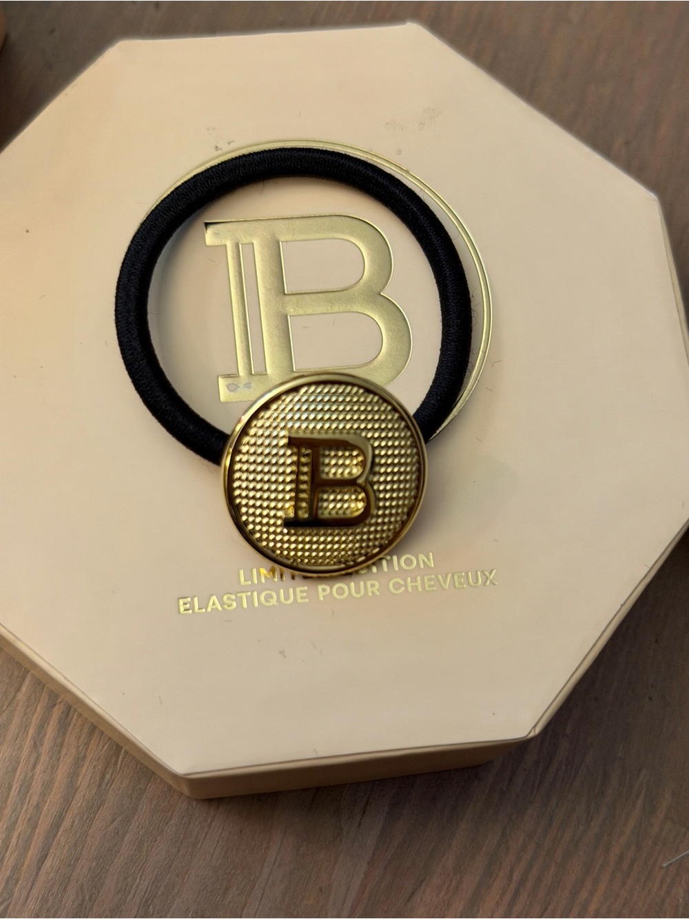 Balmain hair couture limited edition elastic ponytail tie for hair